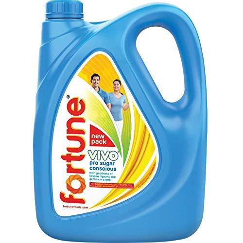 Fortune Vivo Pro Sugar Conscious Edible Oil- Jar- 5 L