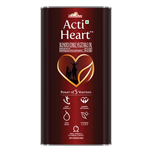 Nature Fresh Acti Heart Edible Oil Tin- 5L